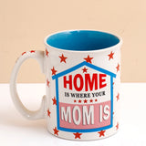 Superhero Mom Card & "Home Is Mom" Mug Combo