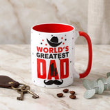 Archies World's Greatest Dad Quoted Mug