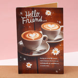 Archies 'Hello Friend' Greeting Card, Soft Toy Keychain & Bracelet Set
