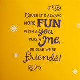 Archies 'Friend Wherever You Are' Greeting Card, Perfume & Bracelet Set