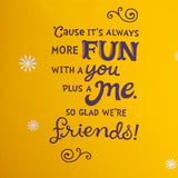 Archies 'Friend Wherever You Are' Greeting Card, Soft Toy Keychain & Bracelet Set