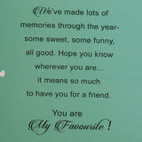 Archies 'Side By Side Friends' Greeting Card, Perfume & Bracelet Set