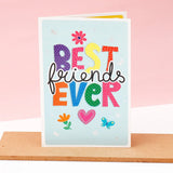 Archies Friendship Greeting Card & Navy Corded Bracelet Set