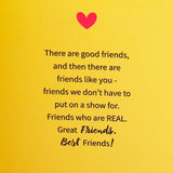 Archies Friendship Greeting Card & Navy Corded Bracelet Set
