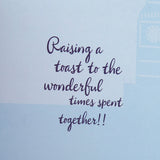 Archies 'Hey Friend' Greeting Card, Perfume & Bracelet Set