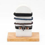 Archies Friendship Greeting Card & Blue Beaded Bracelet Set