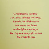 Archies 'For My Friend' Greeting Card, Perfume & Bracelet Set