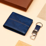 Archies Navy Blue Wallet Set With IKYK Perfume Set