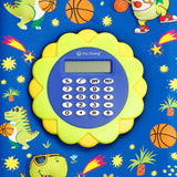 Cool Dinosaur Calculator Zipper Pencil Case