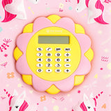 Pink Unicorn Calculator Pencil Case