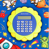 Dark Blue Space Calculator Pencil Case
