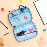 Sky Blue Space Calculator Pencil Case