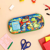 Cool Dinosaur Calculator Small Pencil Case