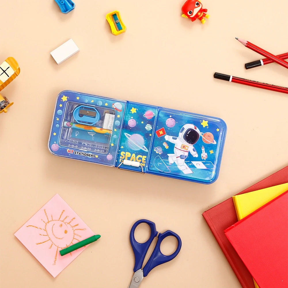 Space Explorer Astronaut Hardtop Pencil Box