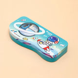 Teal Dream Space Pencil Box