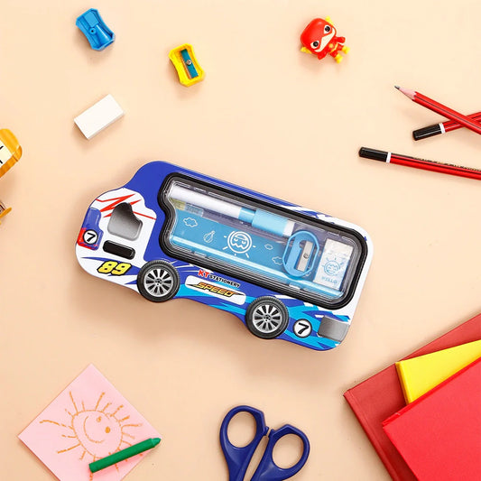 Blue Royal Racer Pencil Box
