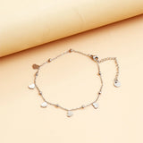 Liitle Hearts Silver Charm Anklet