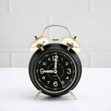 Black Twin Bell Alarm Clock