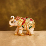 Majestic Vastu Golden Divine Elephant - Medium
