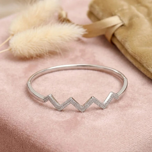 Silver Rinestone Bracelet