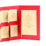 White Teddy Bear with Ferrero Rocher Chocolate and Greeting Card