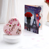 Geisha Chocolate With For My One and Only Love Greeting Card and Envelope