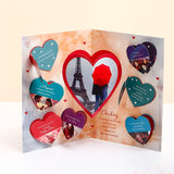 Sweetheart Teddy Bear with Ferrero Rocher Chocolate and Greeting Card