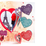 Sweetheart Teddy Bear with Ferrero Rocher Chocolate and Greeting Card