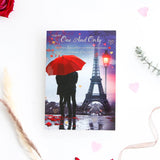 For My One and Only Love Greeting Card With Rose and Chocolates