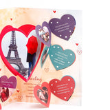 For My One and Only Love Greeting Card With Rose and Chocolates