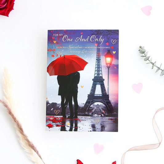 For My One and Only Love Greeting Card With Envelope