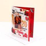 Geisha Chocolate With For My Sweet Heart 20 Reasons Why Greeting Card and Envelope