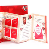 Hersheys Chocolate With For My Sweet Heart 20 Reasons Why Greeting Card and Envelope