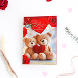 Sweetheart Love Teddy Greeting Card With Envelope