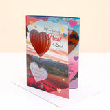 Hersheys Chocolate With You Are My Heart and Soul Greeting Card and Envelope