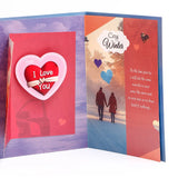 Hersheys Chocolate With You Are My Heart and Soul Greeting Card and Envelope