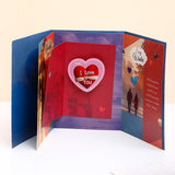 You Are My Heart and Soul Greeting Card With Rose and Ferrero Rocher