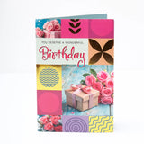 A Wonderful Birthday Greeting Card With Chocolates