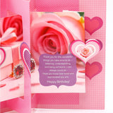 Loving Wish Birthday Greeting Card For Mother With Chocolates