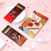 Blessings On Birthday Greeting Card For Father With Chocolates