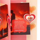 With Love Birthday Greeting Card For Wife With Chocolates