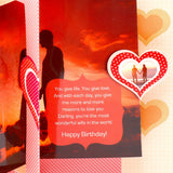 With Love Birthday Greeting Card For Wife