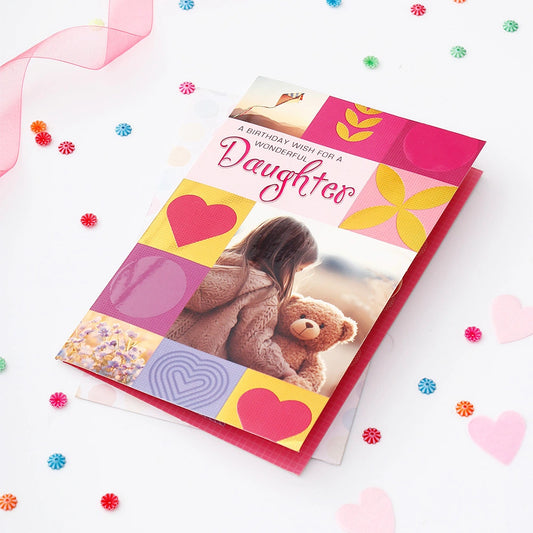Warm Wishes Birthday Greeting Card For Daughter