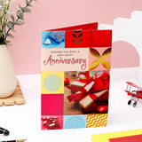 Wishing Anniversary Greeting Card For Couple