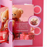 Anniversary Greeting Card For Special Couple With Chocolates