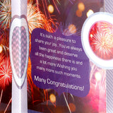 Pack Of 2 Heartiest Congratulations Greeting Card