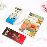 Cheerful Best Wishes Greeting Card With Chocolates