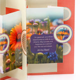 Cheerful Best Wishes Greeting Card With Chocolates