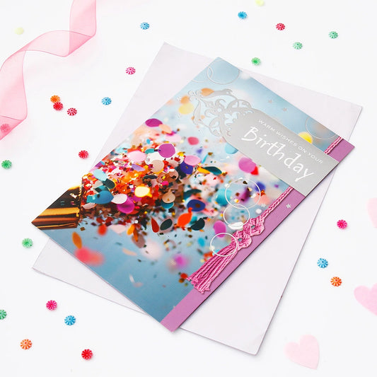 Warm Wishes Birthday Greeting Card
