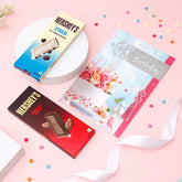 Special Wishes Birthday Greeting Card With Chocolates